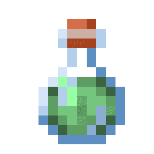 Minecraft Potion of Oozing PNG