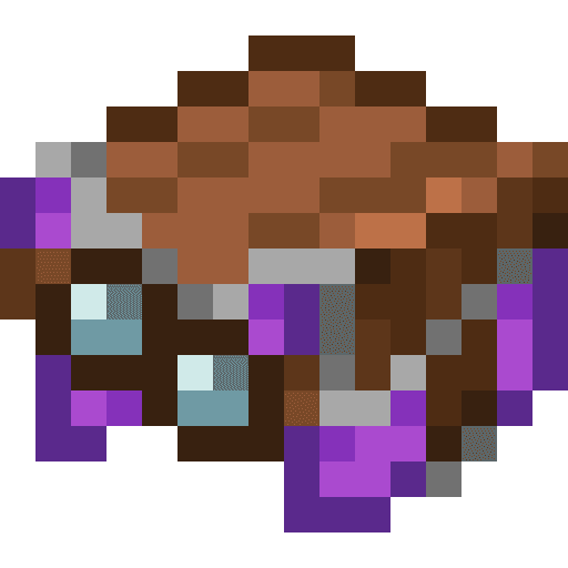 Minecraft Purple Harness PNG