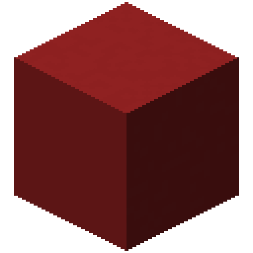 Minecraft Red Concrete PNG