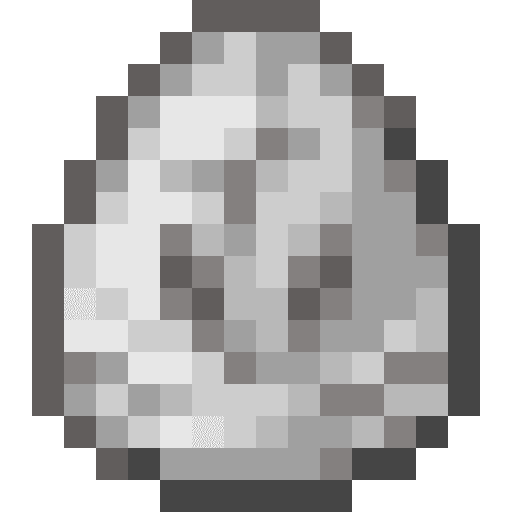 Minecraft Skeleton Horse Spawn Egg PNG
