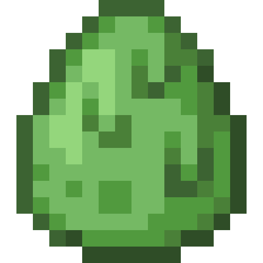 Minecraft Slime Spawn Egg PNG