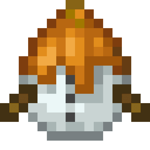 Minecraft Snow Golem Spawn Egg PNG