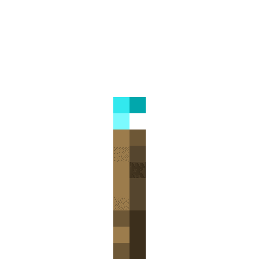 Minecraft Soul Torch PNG