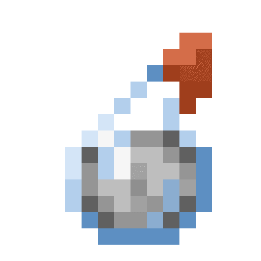 Minecraft Splash Potion of Invisibility PNG