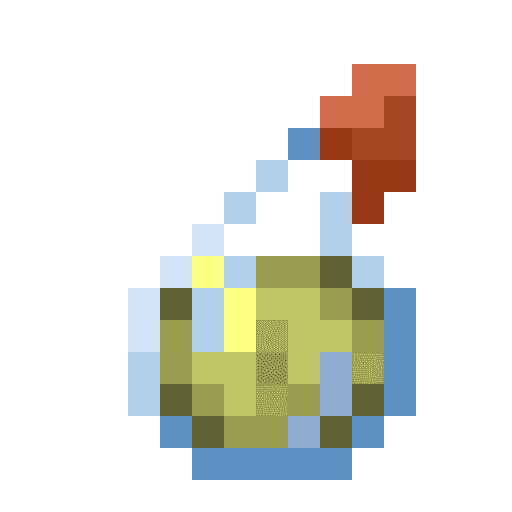 Minecraft Splash Potion of Leaping PNG