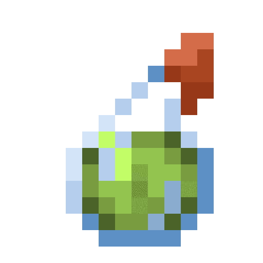 Minecraft Splash Potion of Night Vision PNG
