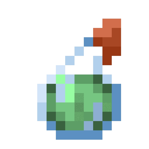 Minecraft Splash Potion of Oozing PNG