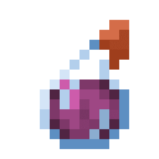 Minecraft Splash Potion of Regeneration PNG