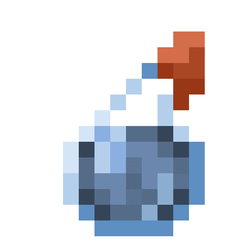 Minecraft Splash Potion of Slowness PNG