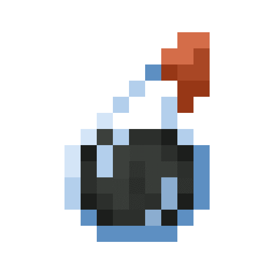 Minecraft Splash Potion of Weakness PNG