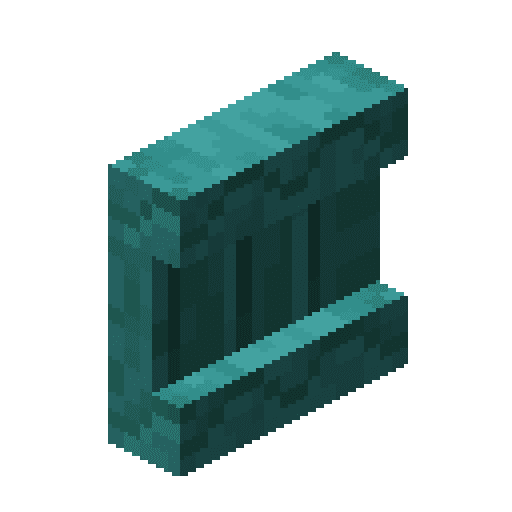 Minecraft Warped Shelf PNG