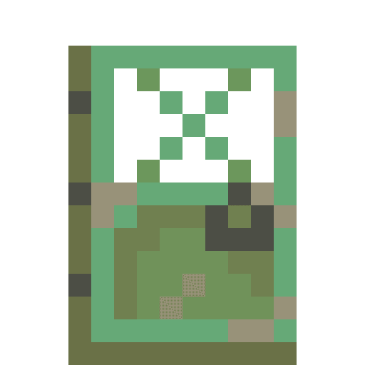 Minecraft Waxed Weathered Copper Door PNG
