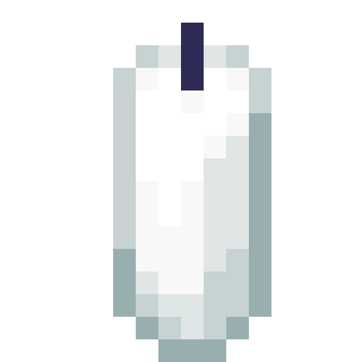 Minecraft White Candle PNG