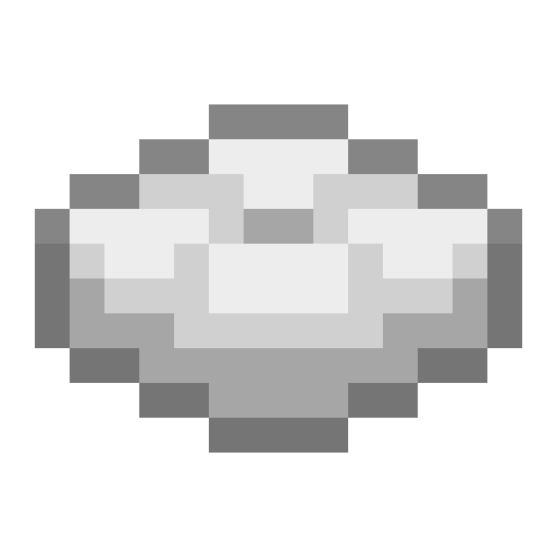 Minecraft White Cushion PNG