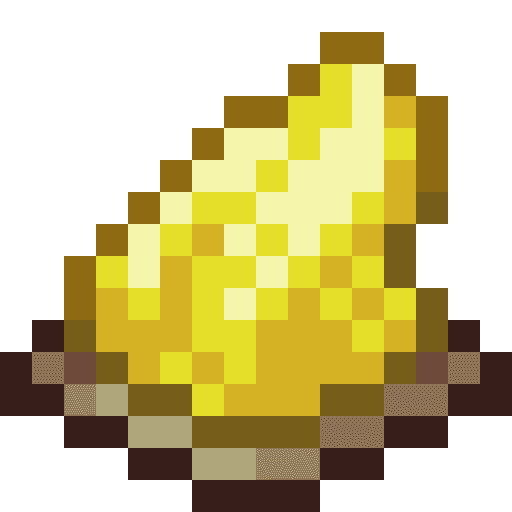 Minecraft Yellow Dye PNG