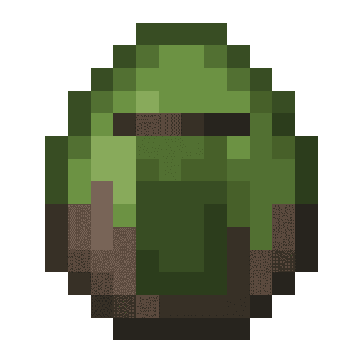 Minecraft Zombie Villager Spawn Egg PNG