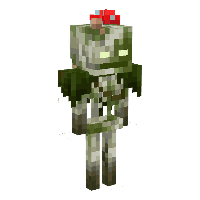 Minecraft Bogged in 3D