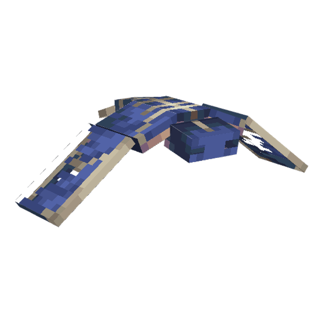 Minecraft Phantom in 3D